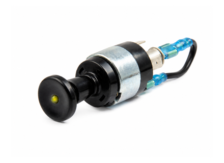 Fog light switch, Yellow tip. Porsche 911, 911S/L 912 - 90161350320 - DAB11.2.121, DAB11.2.121 Y