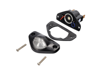 Number plate light with LED bulb. Porsche 911 / 964 - 91163162004 - LIG004