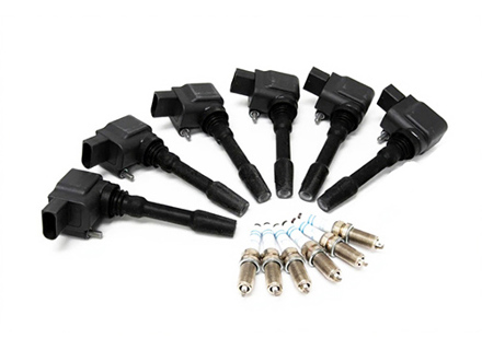 Ignition coils & spark plugs SET OF 12 Porsche Macan / Cayenne / Panamera - 94660210400, 94660210401, 94660210402, 94660210403, 9466021040, 94660210404, 99917023390