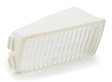 Fog lamp lens, Clear, FRONT. Porsche 911 84-89 - 91163194101, 91163194201