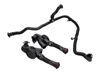 Kit de soupape de reniflard de carter moteur Porsche 95B Macan - 94610723077, 94610722977, 94610723933 - A1211142, A1211139