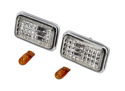 Side repeaters square crystal. Porsche 944 /924/ 968/ 993/ 964/ 911 - 4A0949101