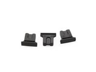 Jeu de cales de guidage pour garniture extérieure de porte. Porsche 911 1965-68 - 90153143920 - DOR11.1.128