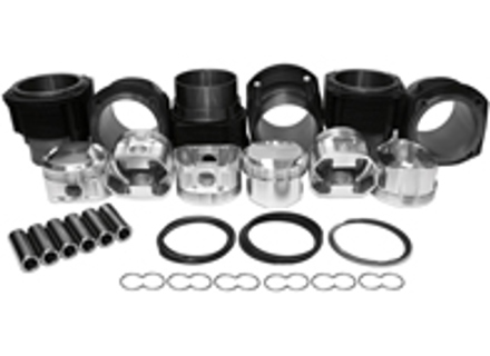 Zylinder- und JE-Kolbenkit 90mm, Hi comp. Porsche 911S 2.7L - 008 911 90S JE, 0008 911 90S JE