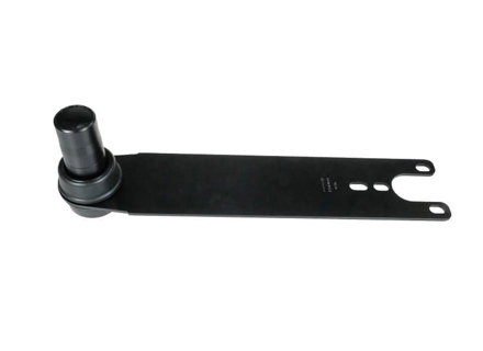 Spring plate in black - closed type for Porsche 356 / 356A / 356B - 64434104, 64434105 - PR08047P