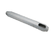 Tubo riscaldante sottoporta sinistro/destro per Porsche 911/912, 1965 - 68 - 91150340000 - ECK8159, HOT11.1.103, HOT111103