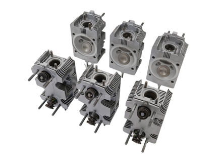 Motor cilinderkoppen Porsche 964 3.6L Carrera 184 kW (247 pk) M64.01 / M64.02 (Gereviseerd) - 96410403304, 96410403306