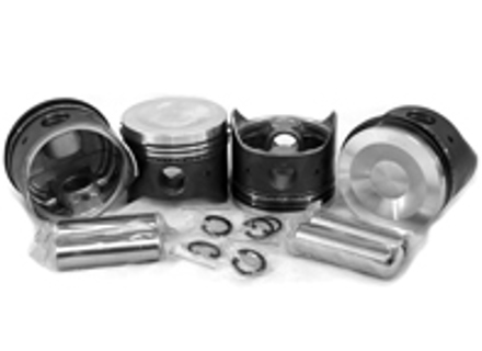 Set pistone, bombato 93x66mm. Porsche 914 - VW9300T4P