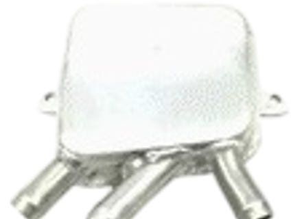 Serbatoio dell'olio per sfiato basamento versione in alluminio leggero. Porsche 356 Carrera - 69210707901 - PRS1B