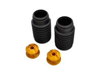 Shock absorber bump stops and dust covers. M030 / C4S / IX73 / IX74 Porsche 996 - 58760SET, 99633310503, 99333310701, 99633310501