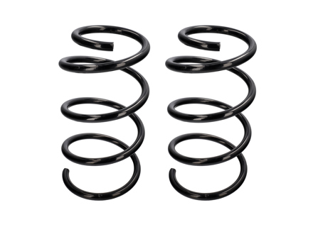 Rear Coil Spring - Set of 2 - for Porsche 987 Boxster 2.7L (Manual Transmission / Without Sports Suspension) 2005-2008 - 98733353119504, 98733353154504, 98733353197504, 98733353153504 - 93636