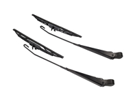 Bras d'essuie-glace JEU DE 2, NOIR. Porsche 911/912 67-73 - 90162801415, 90162801400, 90162801500 - 1698301110
