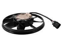 LEFT Engine Cooling Fan Assembly, With Control Unit 600W. Porsche 9YA / 9YA.2 Cayenne 2018>> - PAB959455, PAB95945500 - A4243214