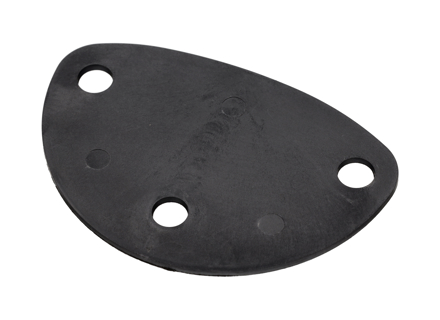 Insert door lock striker 1mm. Porsche 356 - 64453172300 - 327135446