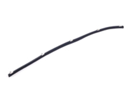 Door glass felt scraper inner. Porsche 911 / 964 Targa / Cabrio - 91153129540, 91153129640