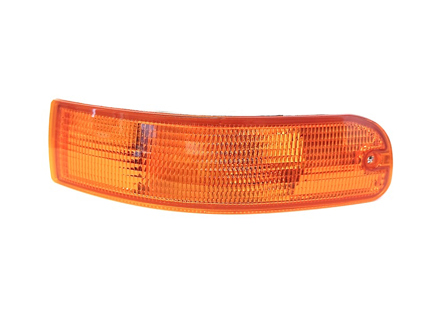 Indicator unit in amber front. Porsche 993 1994-97 - 99363106100, 99363106200 - 911801-08L, 911801-08R, 1695402470, 1695402480