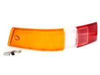 Blinkerglas hinten OHNE Rand. Porsche 911 - 91163192304, 91163192404, 14878/S, 14878/D