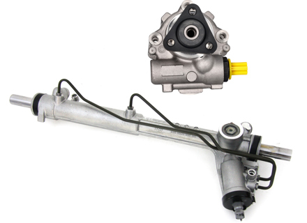 Crémaillère de direction et pompe de direction assistée. Porsche 987 Boxster / 987C Cayman / 997.1 (conduite à droite) - 411091500322, 99631405002, 99631405003, 99631402004, 99631402005, 99731402000, 99734701209, 99734701208, 99734701207, 99734701205, 99734701204, 99734701206, 997347012HX, 997347012FX