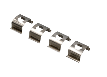 Clip di fissaggio per tubi freno SET DI 4. Porsche 356 / 911 / 912 / 964 / 968 - 803611715 - 8161650200, BR.053.001