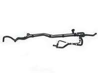 Tubo flessibile del radiatore dell'acqua. Porsche 958 Cayenne 3.0ltr / Hybrid >>2012 - 95810631021, 95810631020, 95810644910, 9551142300