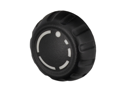 Drehknopf LINKS für PCM Radio-Steuerung. Porsche 987.1 Boxster / 987C.1 Cayman / 997.1 - 95564295100, 95564295200, 99764220100A05, 99764220101A05, 99764220200A05, 99764220201A05 - URO-016926