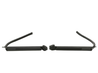 Joint de vitre de custode avant (1/4). Porsche 914 1970-76 - 91454232510, 91454232610 - URO-010769, URO-010770, 1686001670, 1686001680, 914RUBBER