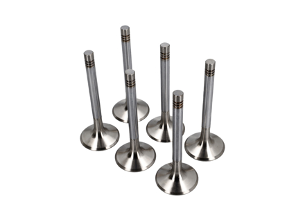 Engine cylinder head exhaust valve kit. Porsche 911 1970 - 77 - 91110541500, 91110541550
