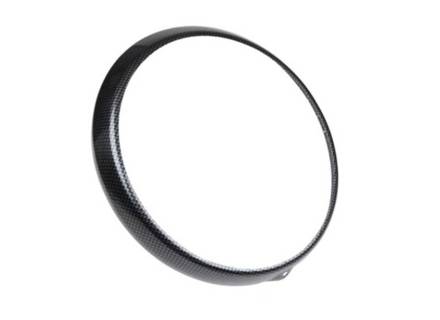 Scheinwerfer-Außenring, Metall Carbon Optik. Porsche 911 / 964 - 91163114100, 91163114101 - 1695152400