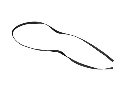 Guarnizione in gomma inferiore stampata 1/4 posteriore. Porsche 911 / 964 Targa - 90156555740