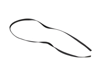 Untere Gummidichtung hinteres 1/4-Formteil. Porsche 911 / 964 Targa - 90156555740