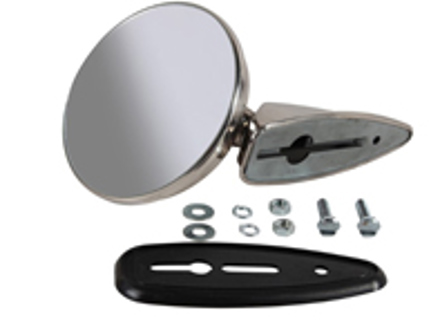 Rétroviseur extérieur Durant Style sans monture. Porsche 356, 911 1965-68 - 90173111100, 90173111101, 90173111102 - URO-004081, 1689100300, EP090747, 9370, 911277