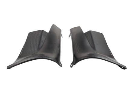 Rear bumper end plates carbon fibre. Porsche 911 1974-89 - 91150306703GRV, 91150306803GRV