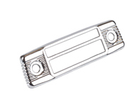 Copertura radio, cromata, per radio Blaupunkt Frankfurt. Porsche 356 - 113857233 - 8101850100