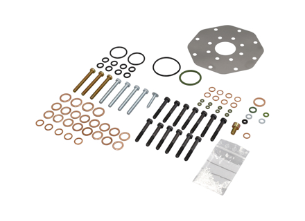Fuel distributor head gasket set. Porsche 911 turbo 3.3ltr - 930110909X, 930110909 X, 93011090900