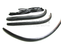 Juego de molduras y gomas de paragolpes delantero y trasero. Porsche 911 1965 en adelante - 90150504650, 90150504651