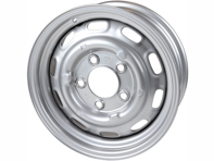 15' 6inch ET36 Steel Wheel with Silver / Grey Finish - 90136101506 - 1660000100