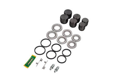 Performance Front Brake Caliper Piston and Seal Kit 30mm, 34mm and  38mm. Porsche 955 Cayenne S / turbo - 95535191511, 95535191510 - 673003