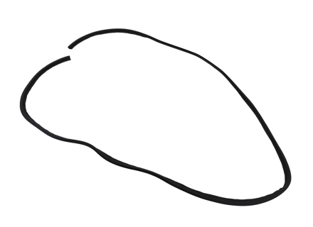 Joint de porte, type à clapet. Porsche 911 1965-73 144" Coupé - 91153109501, 91153109502 - 9372E, 1685700400