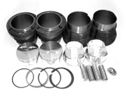 Forged JE piston and liner kit 96mm 2.0. Porsche 914/ VW Type 4 - VW9600T4 JE, VW9600T4JE