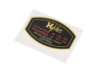 Decalcomania filtro olio H-Filter. Porsche 911/912 - 64470100300 - 1601503600