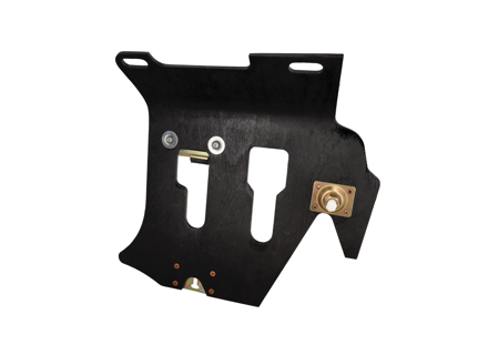 Pedal floor board LHD with fixings. Porsche 911 1965-73 Coupe - 90155106323, 90155106321