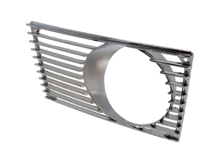 Griglia per faro supplementare, cromata. Porsche 914 - 91455923510, 91455923610 - 1684550870, 1684550880