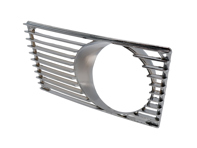 Griglia per faro supplementare, cromata. Porsche 914 - 91455923510, 91455923610 - 1684550870, 1684550880