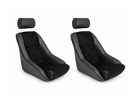 Nürburgring Bucket Seats (38.5cm), Leatherette /  Corduroy, SET OF 2. Porsche 356 / 911 / 912 / 964 1950–94