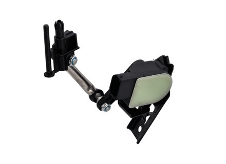 Sistema autolivellante con leveraggio, anteriore. Porsche 970 Panamera - 97034302103, 97034302203