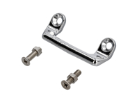 Gancho de bloqueo de la correa del asiento trasero, cromo Porsche. 911 1965-73 - 90155580120, 477885761, 1689550200 - LUS120, 1689550200