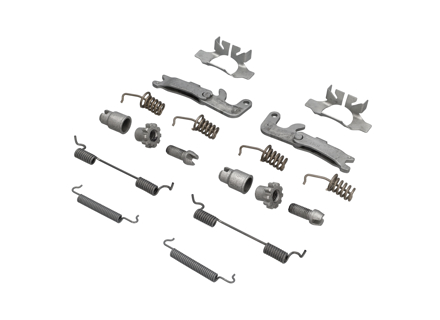 Handbrake Shoes Spring Kit. Porsche 987 Boxster / 987C Cayman - 99735274101, 99735272302, 298609717, 99735280701, 98635207302, 298609723, 99735272101, 97035272100, 99735272100, 99335207100