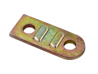 Plaque de guidage du levier de stabilisation de l'essieu avant. Porsche 911 65-73 / 914 - 90134371301, 90134376300 - URO-012120, 911820/062, 1640550700
