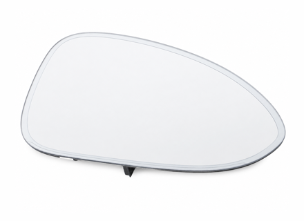 Door mirror glass (Convex), Dimmable, Right for LHD. Porsche 971 Panamera / 976 Panamera - 971857522C - ZJ-7143-R