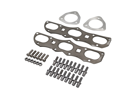 Kit de montaje de colector de escape para Porsche 997.2 - 99711110731, 90007536502, 99711111330, 90091000303, 99907353501